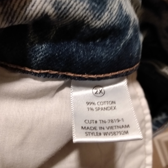 NWT 🔥 Fashion Nova Open to it denim midi skirt, WPL 2X - Picture 7 of 9